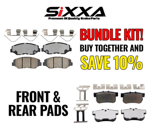 Sixxa Bundle Brake Pads SXA1481FSXA1230R