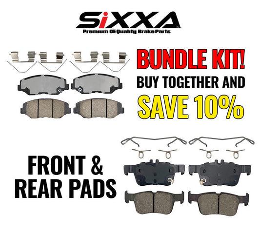 Sixxa Bundle Brake Pads SXA1481FSXA5243R