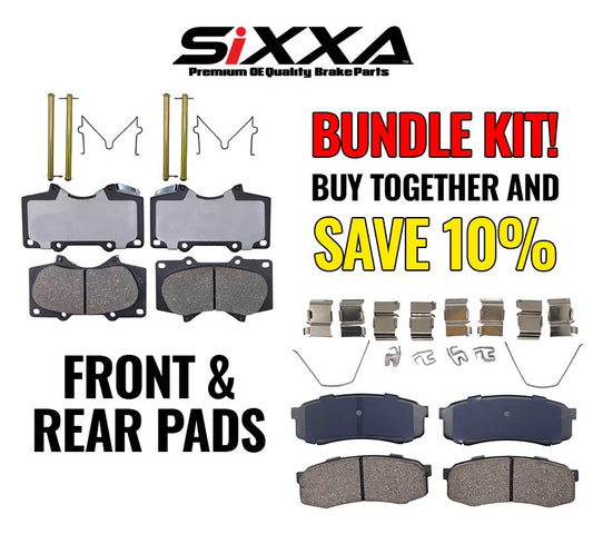 Sixxa Bundle Brake Pads SXA1482FSXA1200R