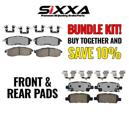 Sixxa Bundle Brake Pads SXA1485FSXA1509R