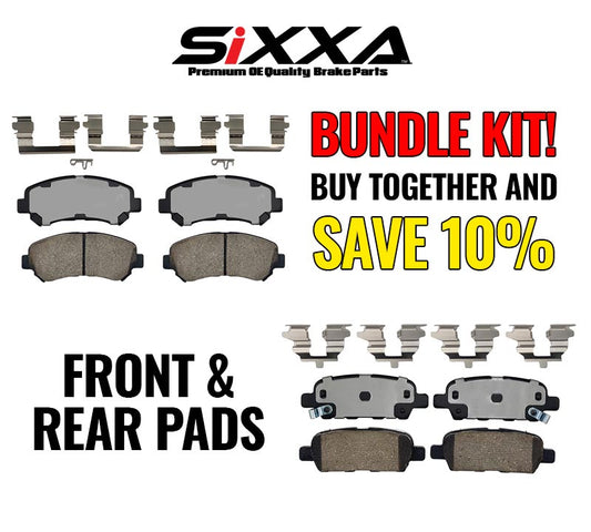 Sixxa Bundle Brake Pads SXA1946FSXA1509R