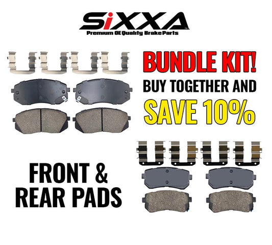Sixxa Bundle Brake Pads SXA2174FSXA1943R