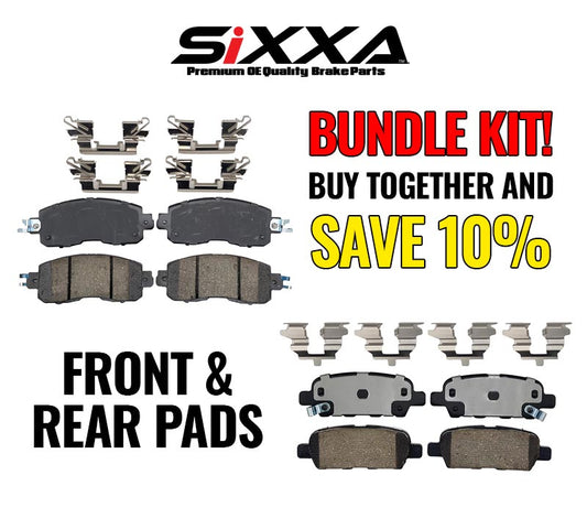 Sixxa Bundle Brake Pads SXA2345FSXA1509R