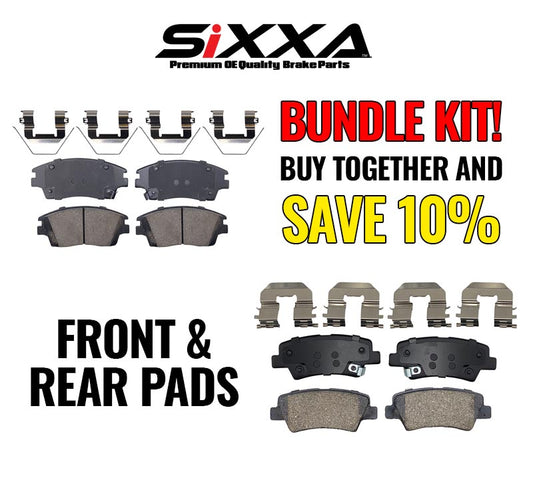 Sixxa Bundle Brake Pads SXA2424FSXA2737R