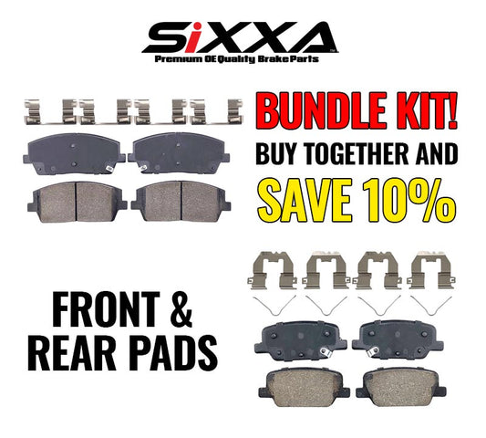 Sixxa Bundle Brake Pads SXA2631FSXA2614R
