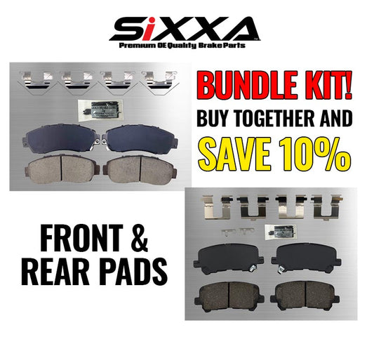 Sixxa Bundle Brake Pads SXA5128FSXA2290R