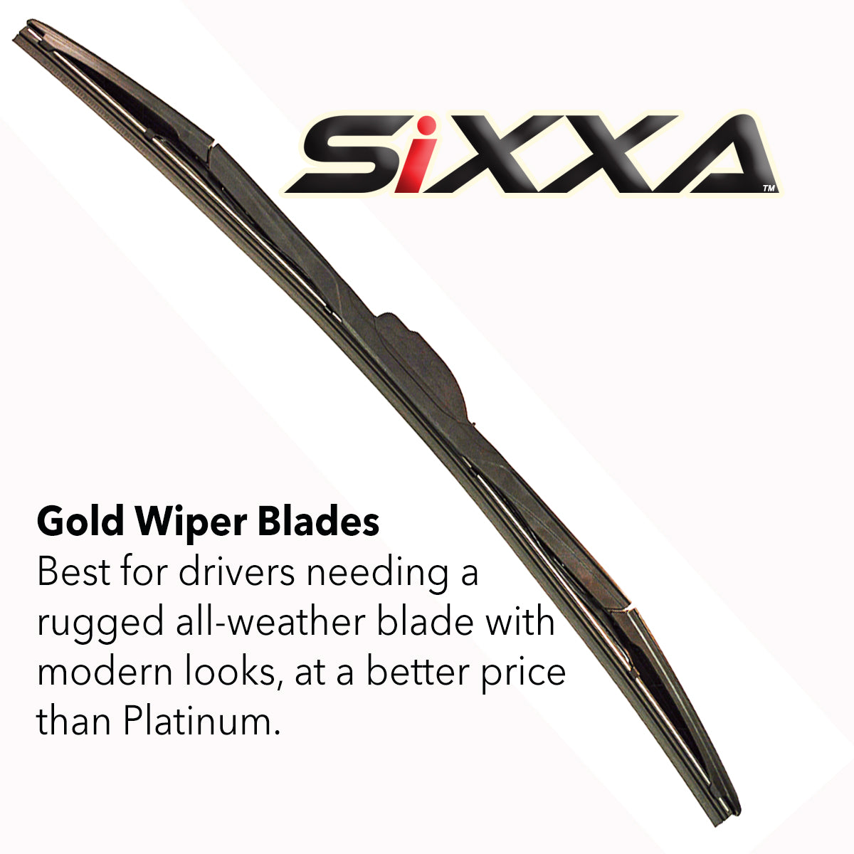 Sixxa Gold Wiper Blade